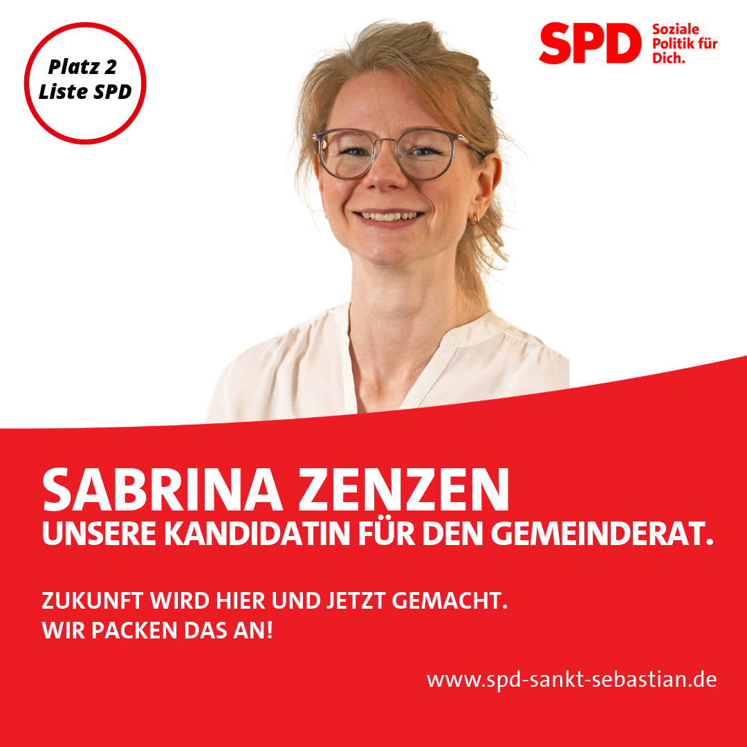 Gemeinderat 2024 Listenplatz 2 - Sabrina