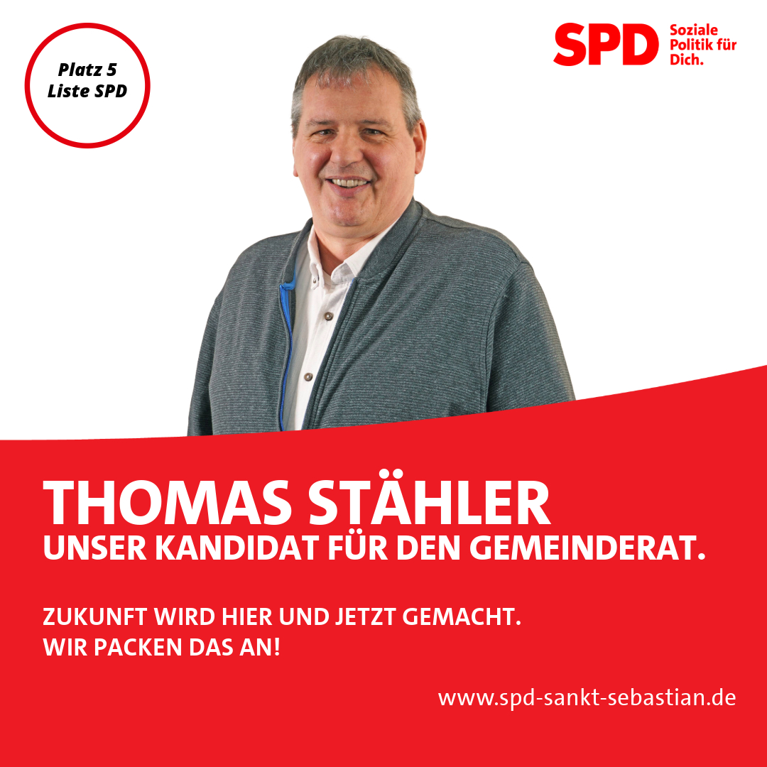 Gemeinderat 2024 Listenplatz 5 - Thomas